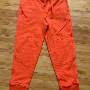 NWT Primary orange joggers